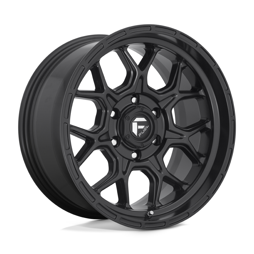 Fuel Wheels D67020008447 - Aluminum Wheels 20X10 Tech D670 6 On 139.7 Matte Black 106.1 Bore -18 Offset 1.6 Lip Fuel Off Road Wheels