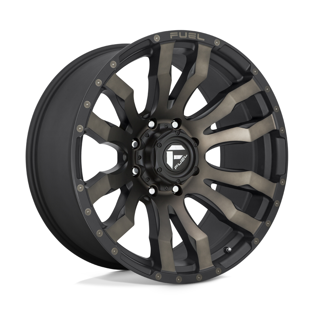 Fuel Wheels D67422208447 - Aluminum Wheels 22X12 Blitz D674 6 On 139.7 Matte Black Double Dark Tint 106.1 Bore -44 Offset Multi Spoke Fuel Off Road Wheels Fuel Wheels D67422208447 - Aluminum Wheels 22X12 Blitz D674 6 On 139.7 Matte Black Double Dark Tint 106.1 Bore -44 Offset Multi Spoke Fuel Off Road Wheels