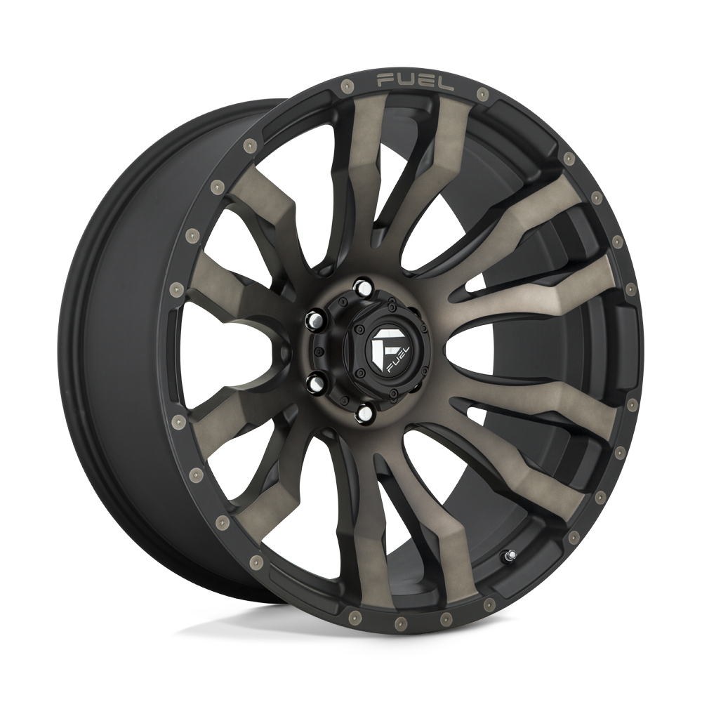 Fuel Wheels D67422008947 - Aluminum Wheels 22X10 Blitz D674 6 On 135 Matte Black Double Dark Tint 87.1 Bore -18 Offset Multi Spoke Fuel Off Road Wheels Fuel Wheels D67422008947 - Aluminum Wheels 22X10 Blitz D674 6 On 135 Matte Black Double Dark Tint 87.1 Bore -18 Offset Multi Spoke Fuel Off Road Wheels