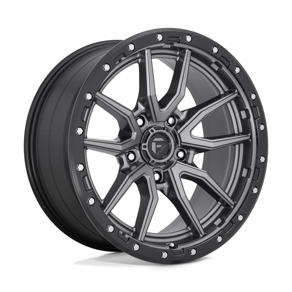 Fuel Wheels D68020907550 - Aluminum Wheels 20X9 Rebel D680 5 On 127 Matte Gunmetal Gray Black Bead Ring 71.5 Bore 1 Offset Fuel Off Road Wheels Fuel Wheels D68020907550 - Aluminum Wheels 20X9 Rebel D680 5 On 127 Matte Gunmetal Gray Black Bead Ring 71.5 Bore 1 Offset Fuel Off Road Wheels