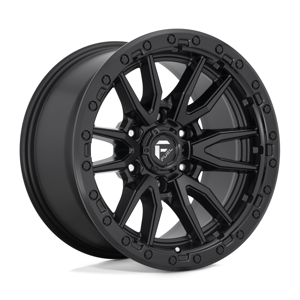 Fuel Wheels D67917908950 - Aluminum Wheels 17X9 Rebel D679 6 On 135 Matte Black 87.1 Bore 1 Offset Fuel Off Road Wheels