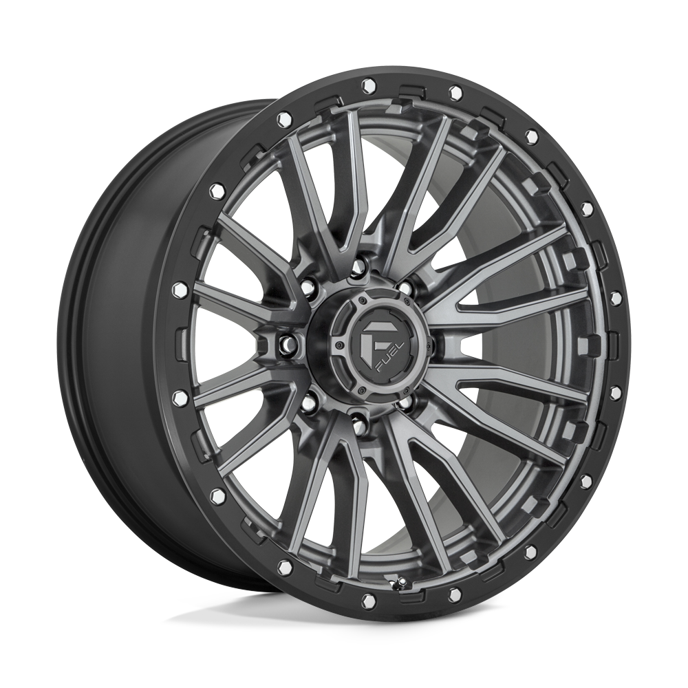 Fuel Wheels D68022001747 - Aluminum Wheels 22X10 Rebel D680 8 On 170 Matte Gunmetal Gray Black Bead Ring 125.1 Bore -18 Offset Fuel Off Road Wheels Fuel Wheels D68022001747 - Aluminum Wheels 22X10 Rebel D680 8 On 170 Matte Gunmetal Gray Black Bead Ring 125.1 Bore -18 Offset Fuel Off Road Wheels