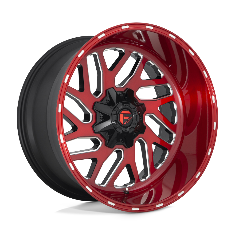 Fuel Wheels D69122009846 - Aluminum Wheels 22X10 Triton D691 6 On 135/6 On 139.7 Candy Red Milled 106.1 Bore -19 Offset Mesh Spoke Fuel Off Road Wheels Fuel Wheels D69122009846 - Aluminum Wheels 22X10 Triton D691 6 On 135/6 On 139.7 Candy Red Milled 106.1 Bore -19 Offset Mesh Spoke Fuel Off Road Wheels