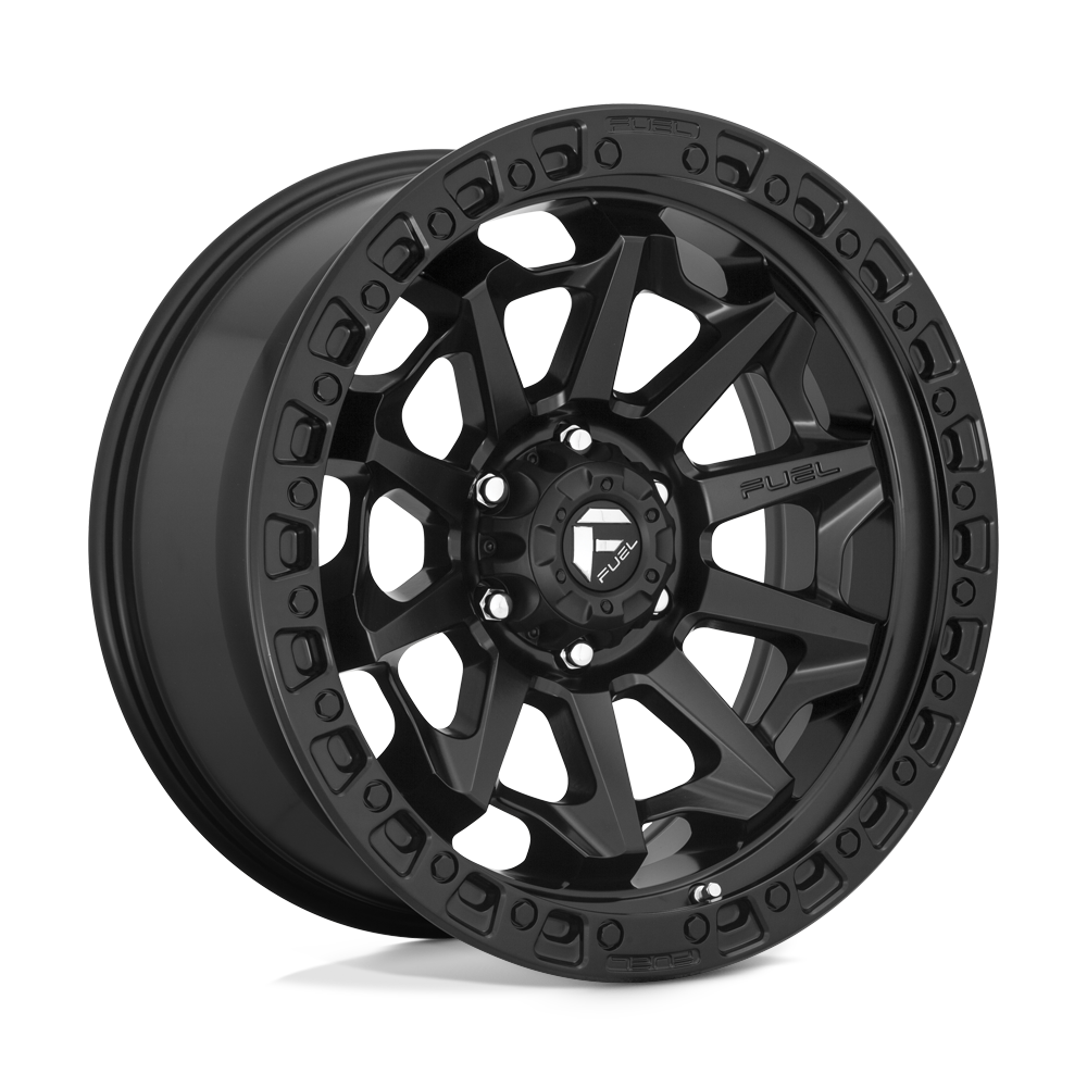 Fuel Wheels D69420908950 - Aluminum Wheels 20X9 Covert D694 6 On 135 Matte Black 87.1 Bore 1 Offset Multi Spoke Fuel Off Road Wheels