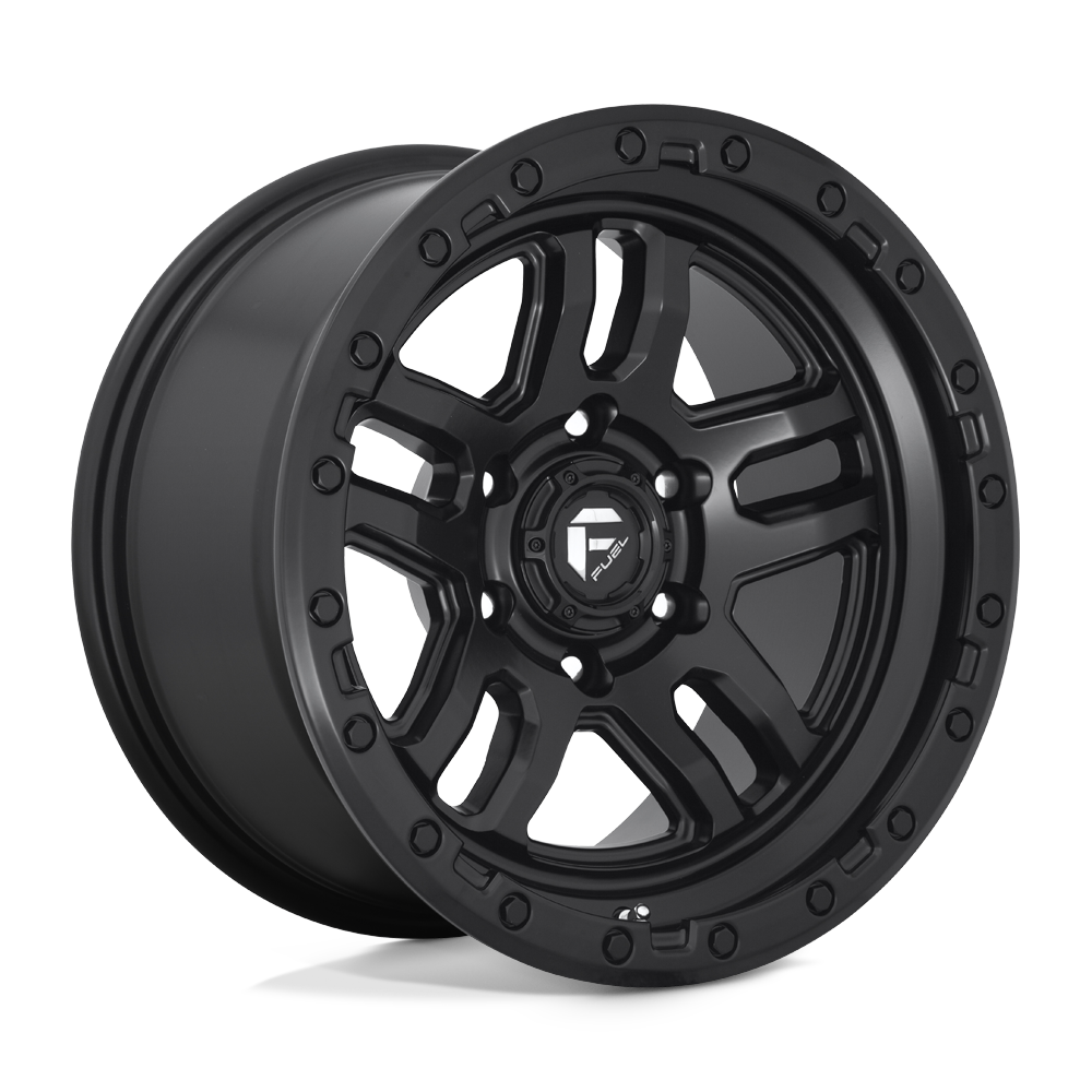 Fuel Wheels D70018908457 - Aluminum Wheels 18X9 AMMO D700 6 On 139.7 Matte Black 106.1 Bore 20 Offset 5 Spoke Fuel Off Road Wheels
