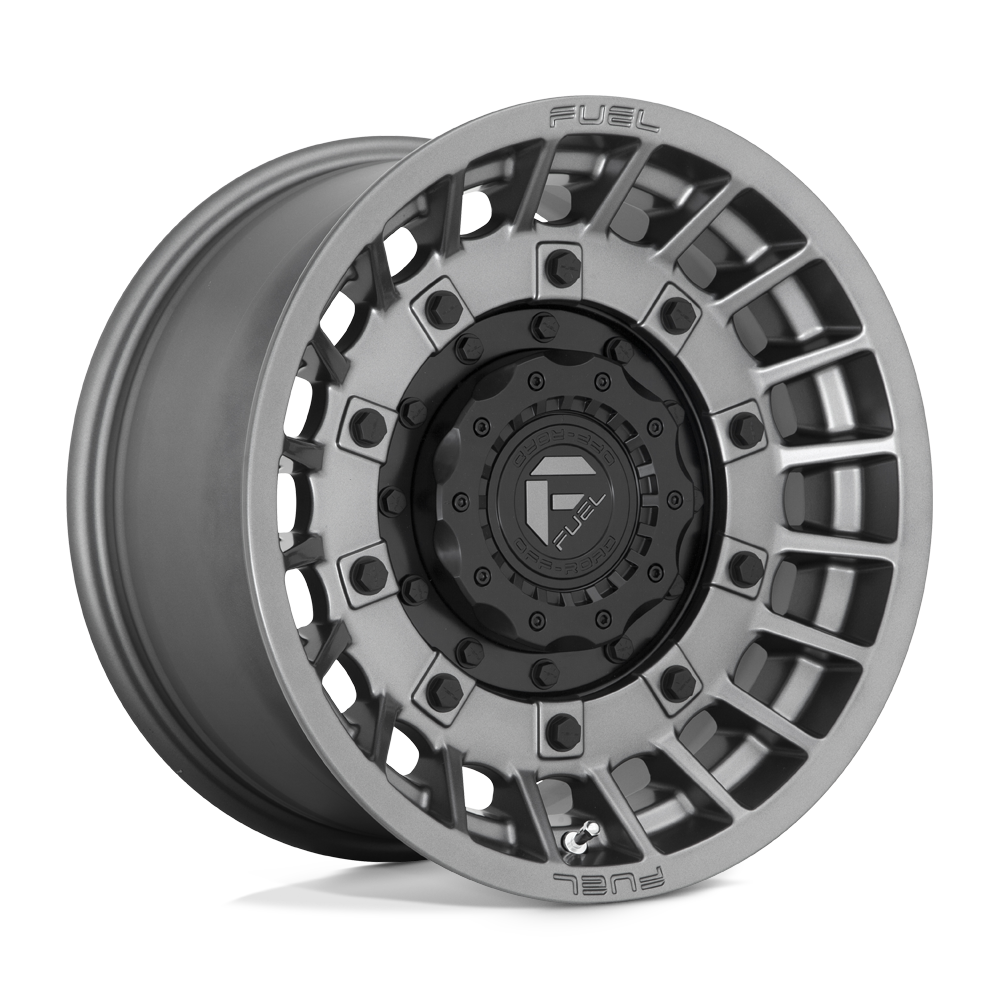 Fuel Wheels D72617902645 - D726 Militia 17X9 Matte Anthracite And Black