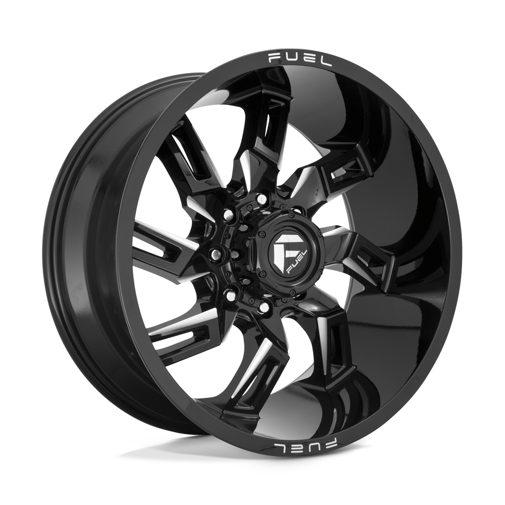 Fuel Wheels D74720001847 - Aluminum Wheels 20X10 Lockdown D747 8 On 180 Gloss Black Milled 124.3 Bore -18 Offset Fuel Off Road Wheels Fuel Wheels D74720001847 - Aluminum Wheels 20X10 Lockdown D747 8 On 180 Gloss Black Milled 124.3 Bore -18 Offset Fuel Off Road Wheels