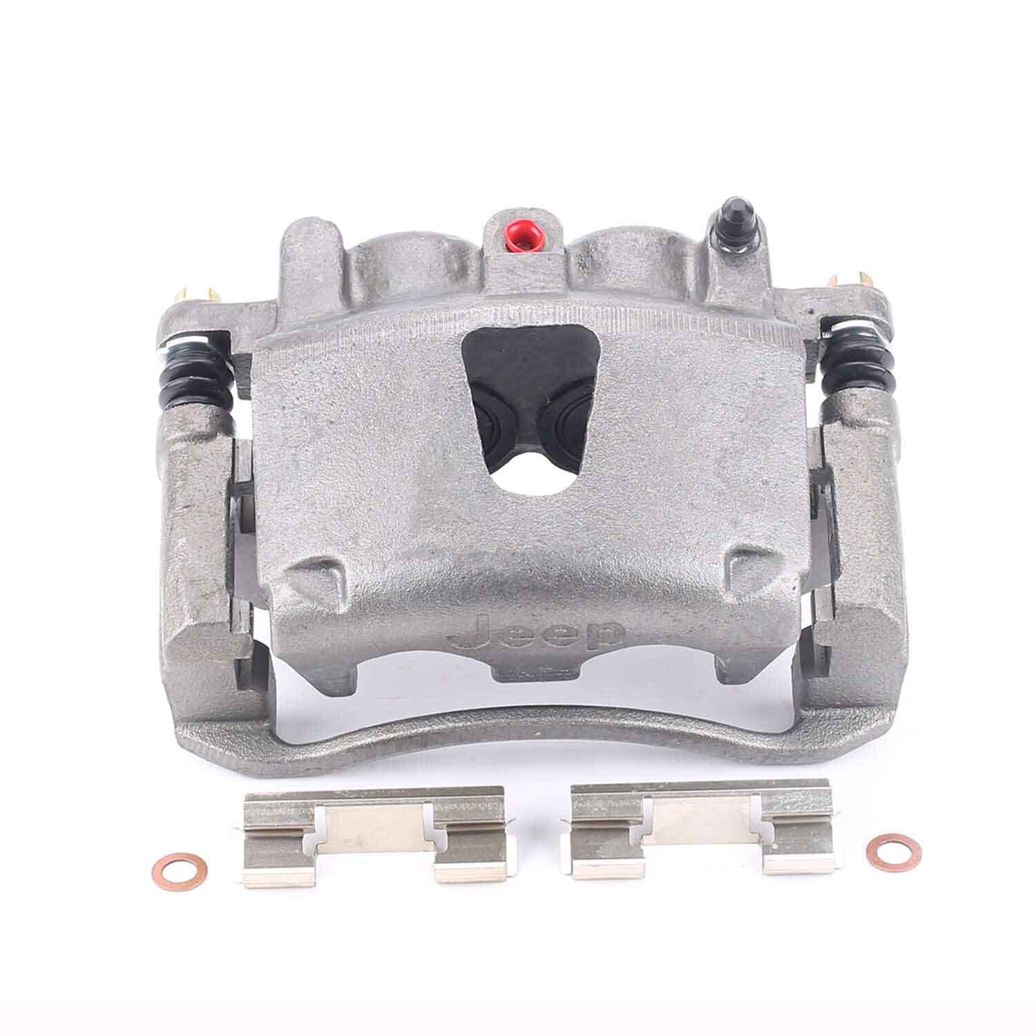 PowerStop L4990J - Power Stop 06-10 Jeep Commander Front Right Autospecialty Caliper w/Bracket & Logo