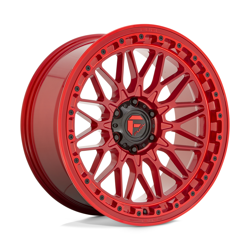 Fuel Wheels D75820907550 - Aluminum Wheels 20X9 Trigger D758 5 On 127 Candy Red 71.5 Bore 1 Offset Fuel Off Road Wheels