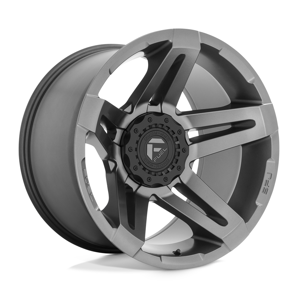 Fuel Wheels D76422409845 - D764 Sfj 22X14 Matte Gun Metal