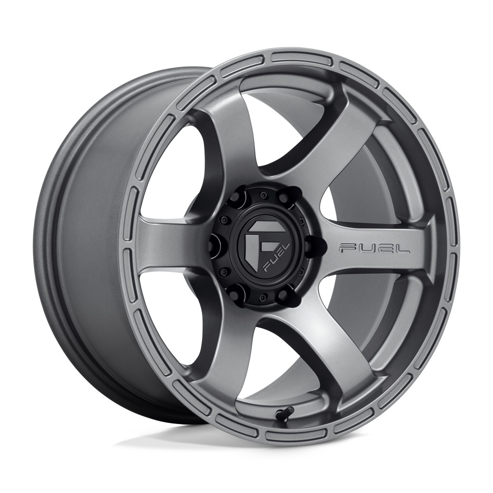 Fuel Wheels D76718909457 - Aluminum Wheels 18X9 Rush D767 6 On 120 Matte Gunmetal Gray 67.06 Bore 20 Offset Fuel Off Road Wheels