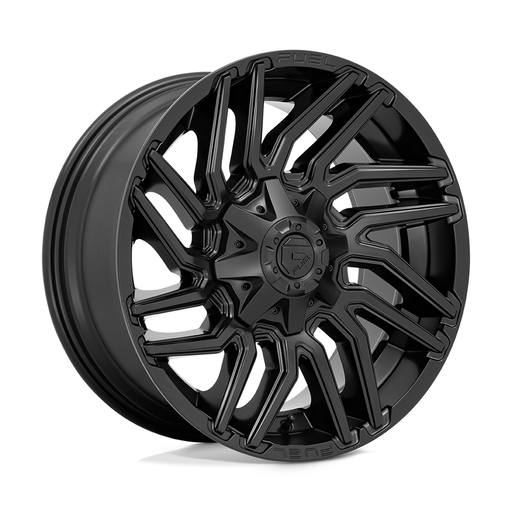 Fuel Wheels D77520007047 - Aluminum Wheels 20X10 Typhoon D775 5 On 139.7/5 On 150 Matte Black 110.2 Bore -18 Offset Fuel Off Road Wheels