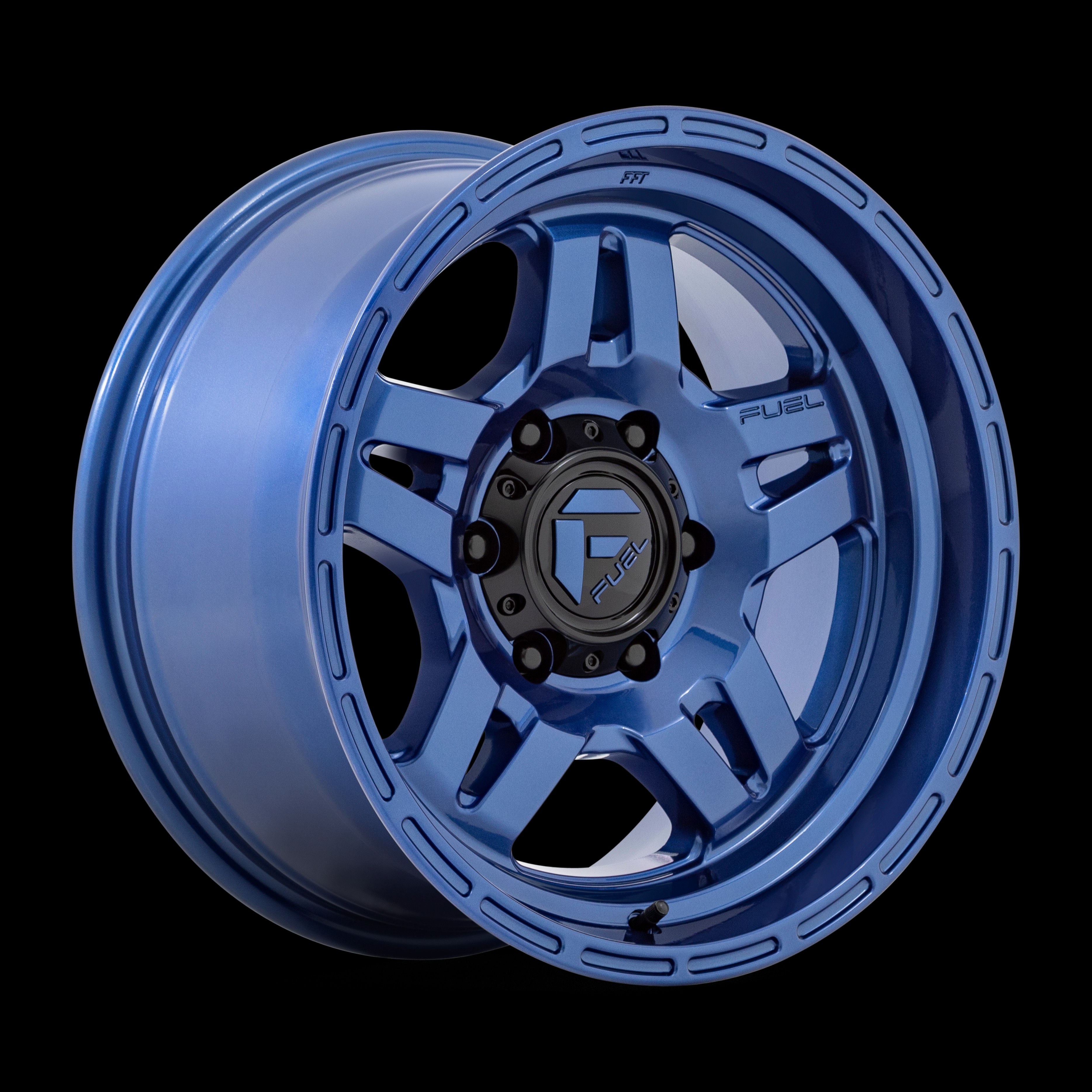Fuel Wheels D80218908445 - D802 Oxide 18X9 Dark Blue