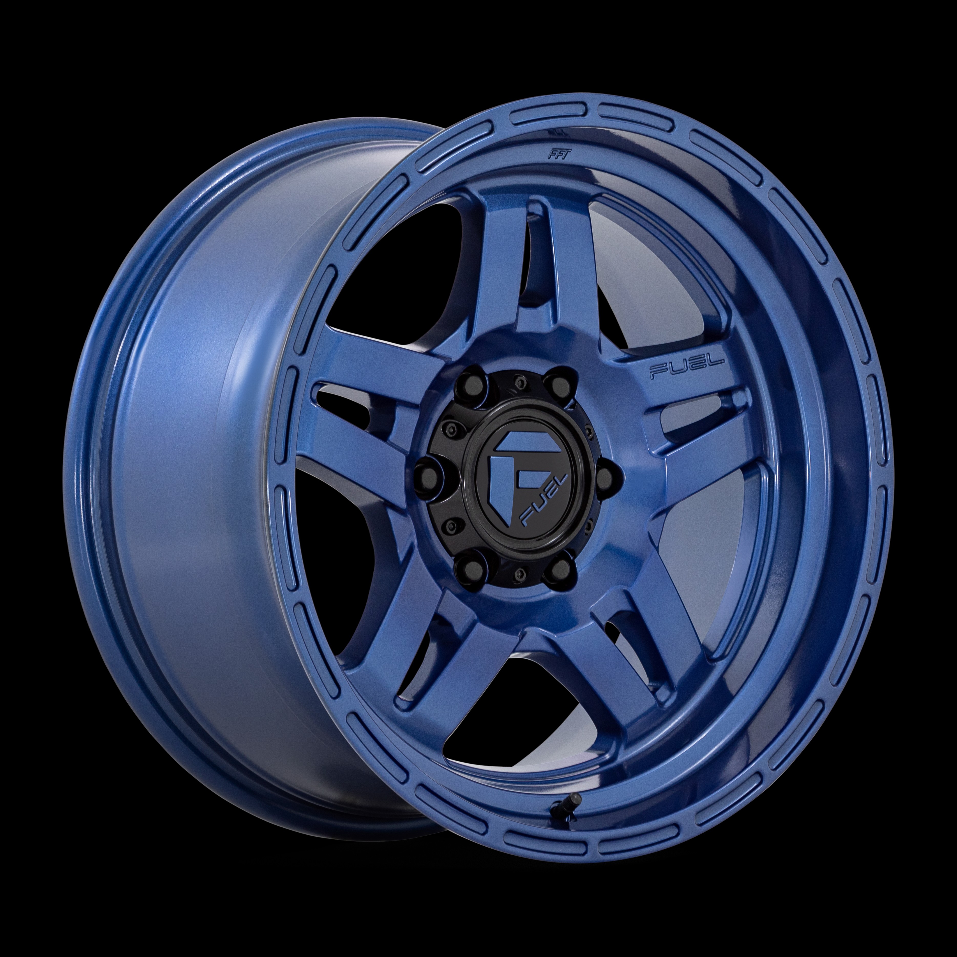 Fuel Wheels D80218908450 - D802 Oxide 18X9 Dark Blue Fuel Wheels D80218908450 - D802 Oxide 18X9 Dark Blue