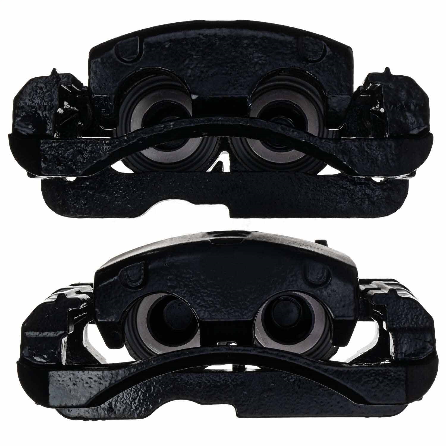 PowerStop S4728BLK - Power Stop 02-06 Cadillac Escalade Front/Rear Black Caliper - Pair w/Bracket