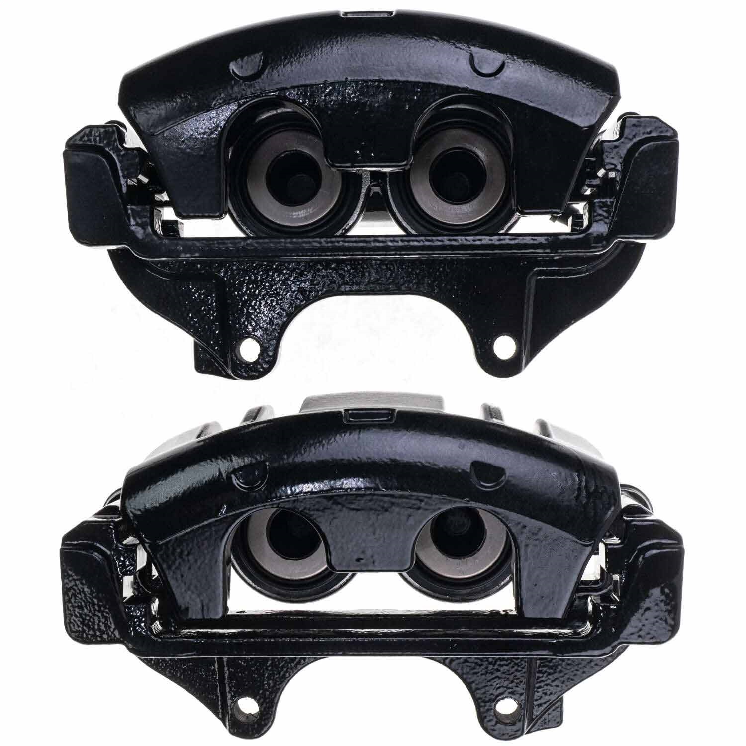PowerStop S5016ABLK - Power Stop 2014 Chrysler 200 Front Black Caliper - Pair w/Bracket