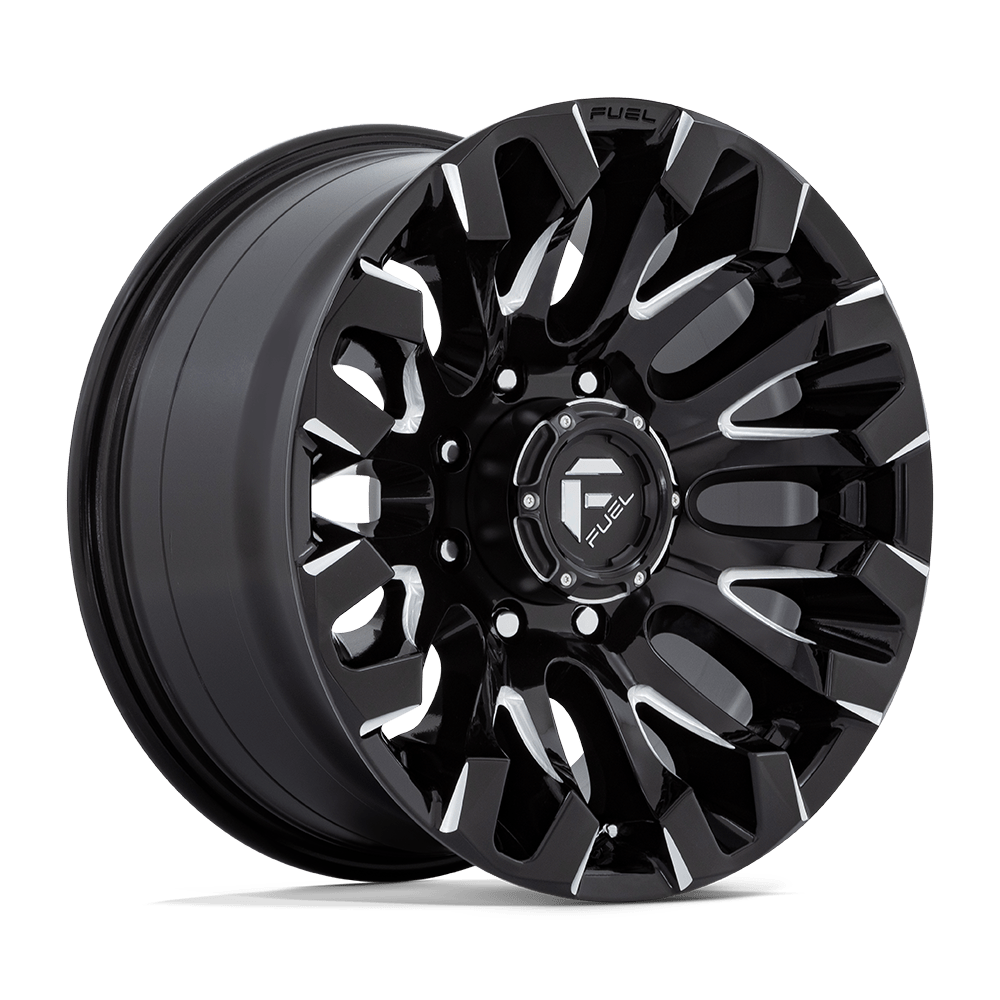 Fuel Wheels D82818901750 - Aluminum Wheels 18X9 Quake D828 8 On 170 Gloss Black Milled 125.1 Bore 1 Offset Fuel Off Road Wheels Fuel Wheels D82818901750 - Aluminum Wheels 18X9 Quake D828 8 On 170 Gloss Black Milled 125.1 Bore 1 Offset Fuel Off Road Wheels