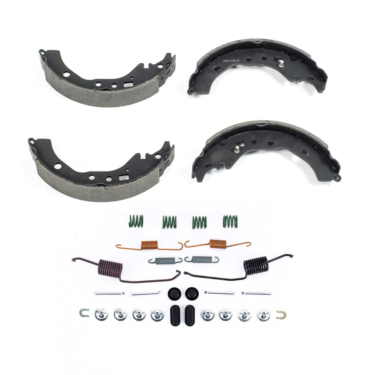 PowerStop SSH945 - Power Stop 12-19 Toyota Prius C Rear Autospecialty Brake Shoes w/Hardware