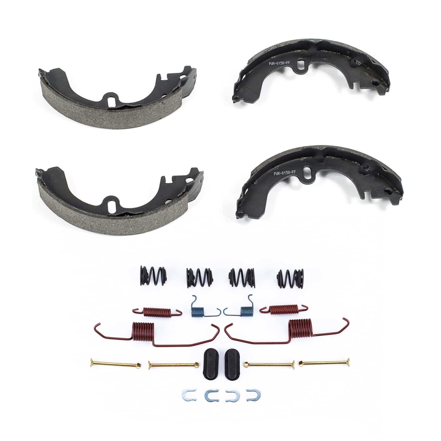 PowerStop SSH551 - Power Stop 93-99 Toyota Corolla Rear Autospecialty Brake Shoes w/Hardware