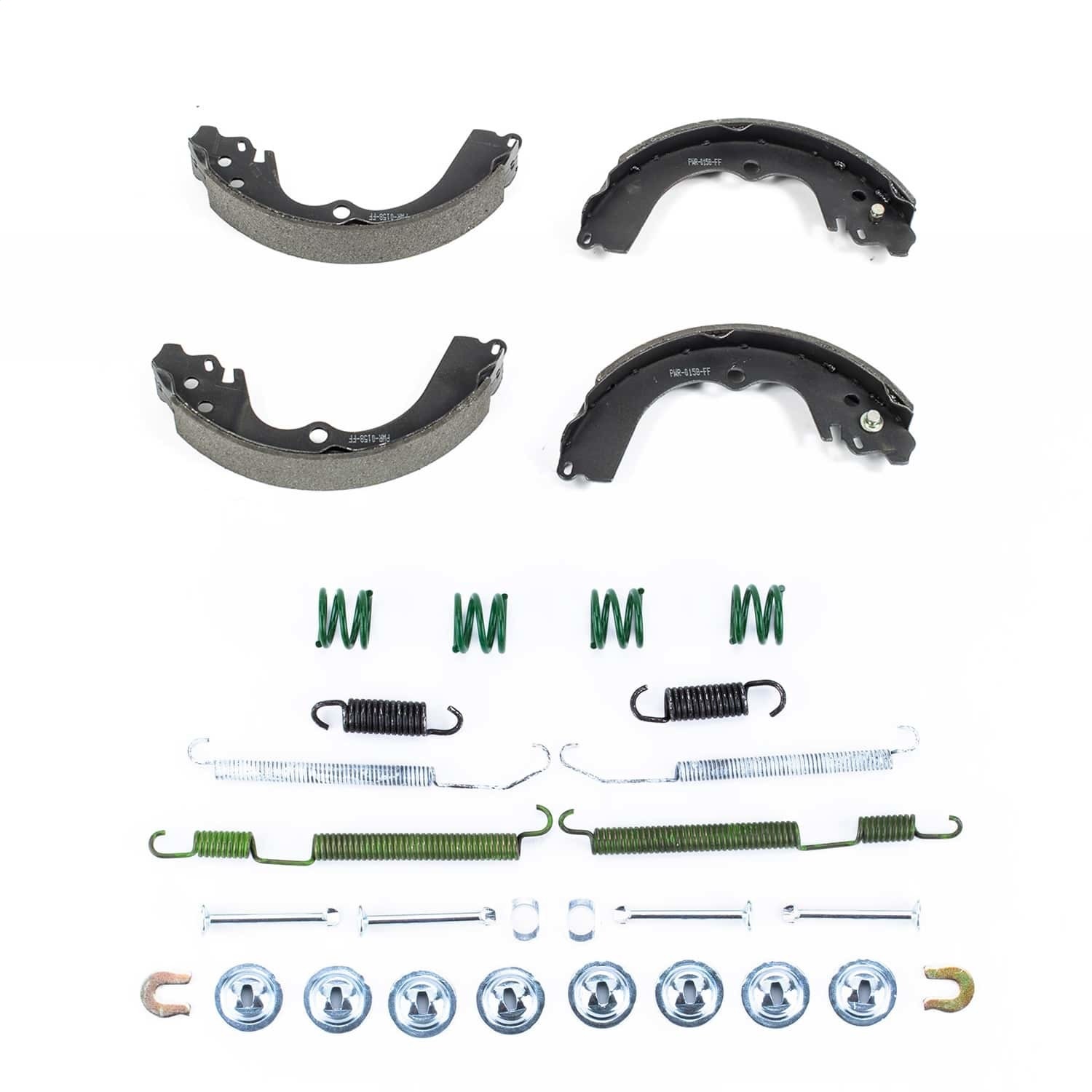 PowerStop SSH676 - Power Stop 95-99 Subaru Legacy Rear Autospecialty Brake Shoes w/Hardware