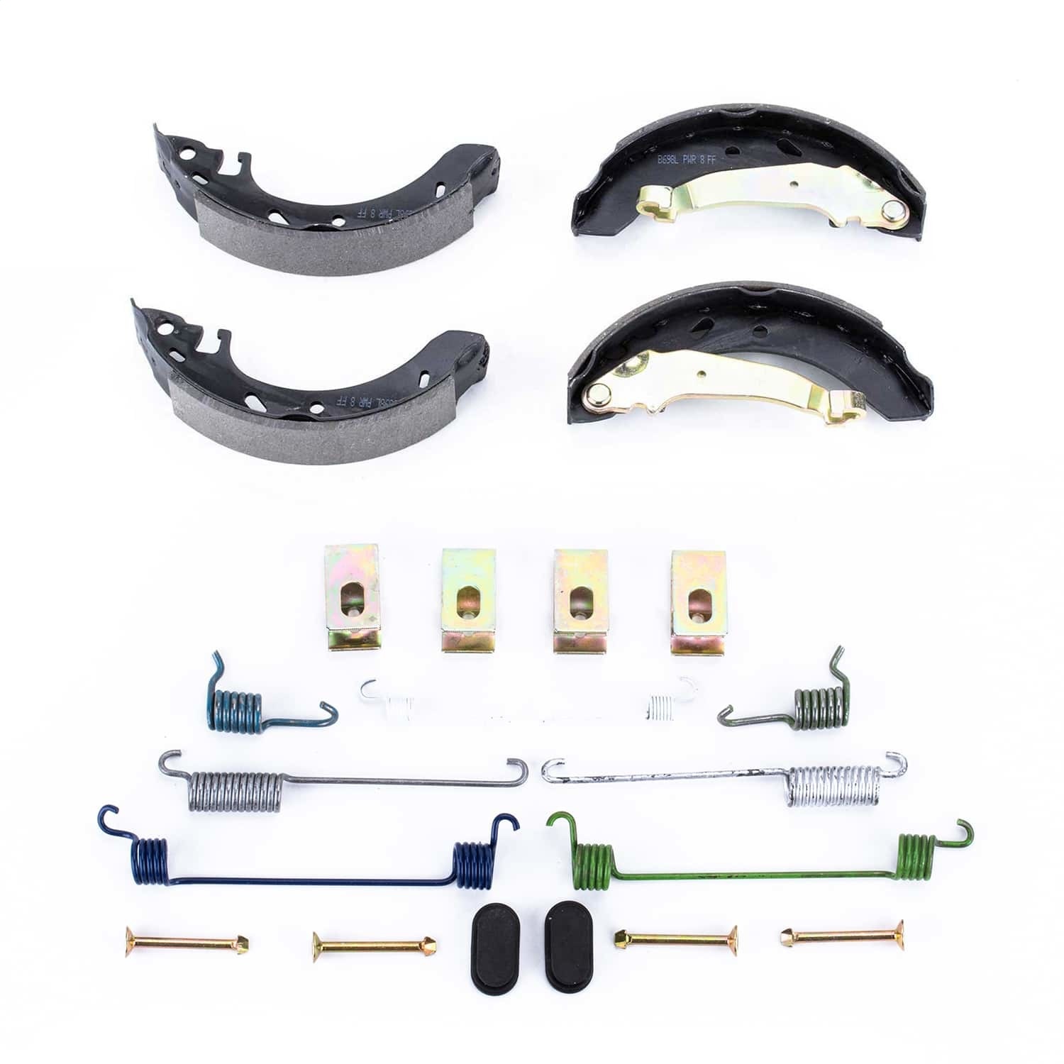 PowerStop SSH698L - Power Stop 1996 Plymouth Breeze Rear Autospecialty Brake Shoes w/Hardware