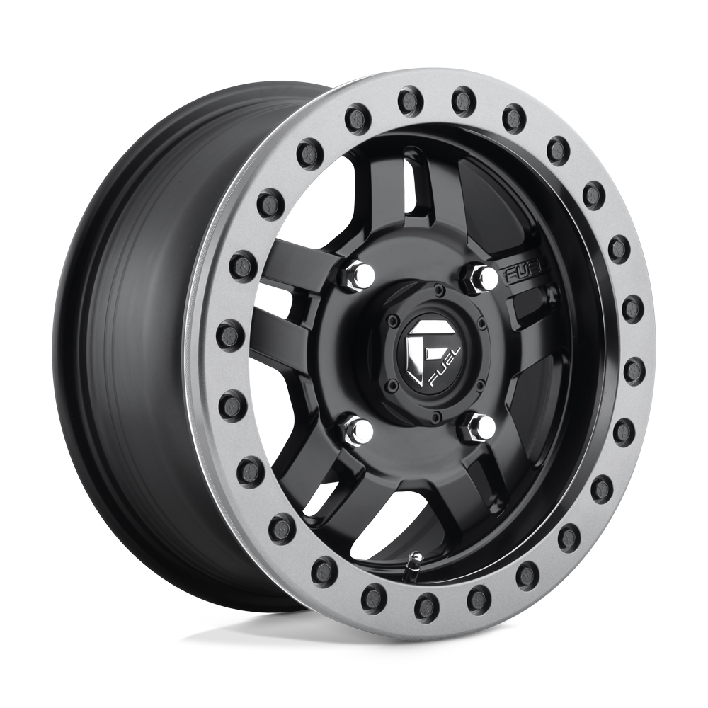 Fuel Wheels D9171570A654 - Aluminum Wheels 15X7 Anza UTV D917 4 On 136 Matte Black Beadlock 110.2 Bore 38 Offset 5 Spoke Fuel Off Road Wheels Fuel Wheels D9171570A654 - Aluminum Wheels 15X7 Anza UTV D917 4 On 136 Matte Black Beadlock 110.2 Bore 38 Offset 5 Spoke Fuel Off Road Wheels