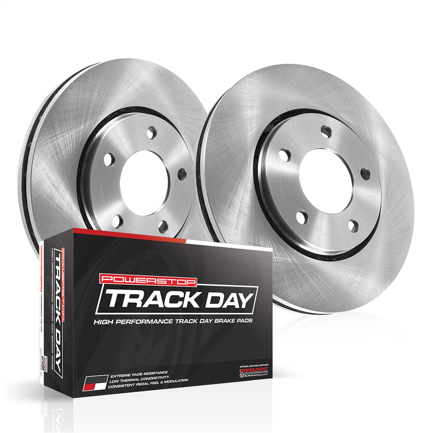 PowerStop TDBK1523 - Power Stop 88-96 Chevrolet Corvette Rear Track Day Brake Kit PowerStop TDBK1523 - Power Stop 88-96 Chevrolet Corvette Rear Track Day Brake Kit