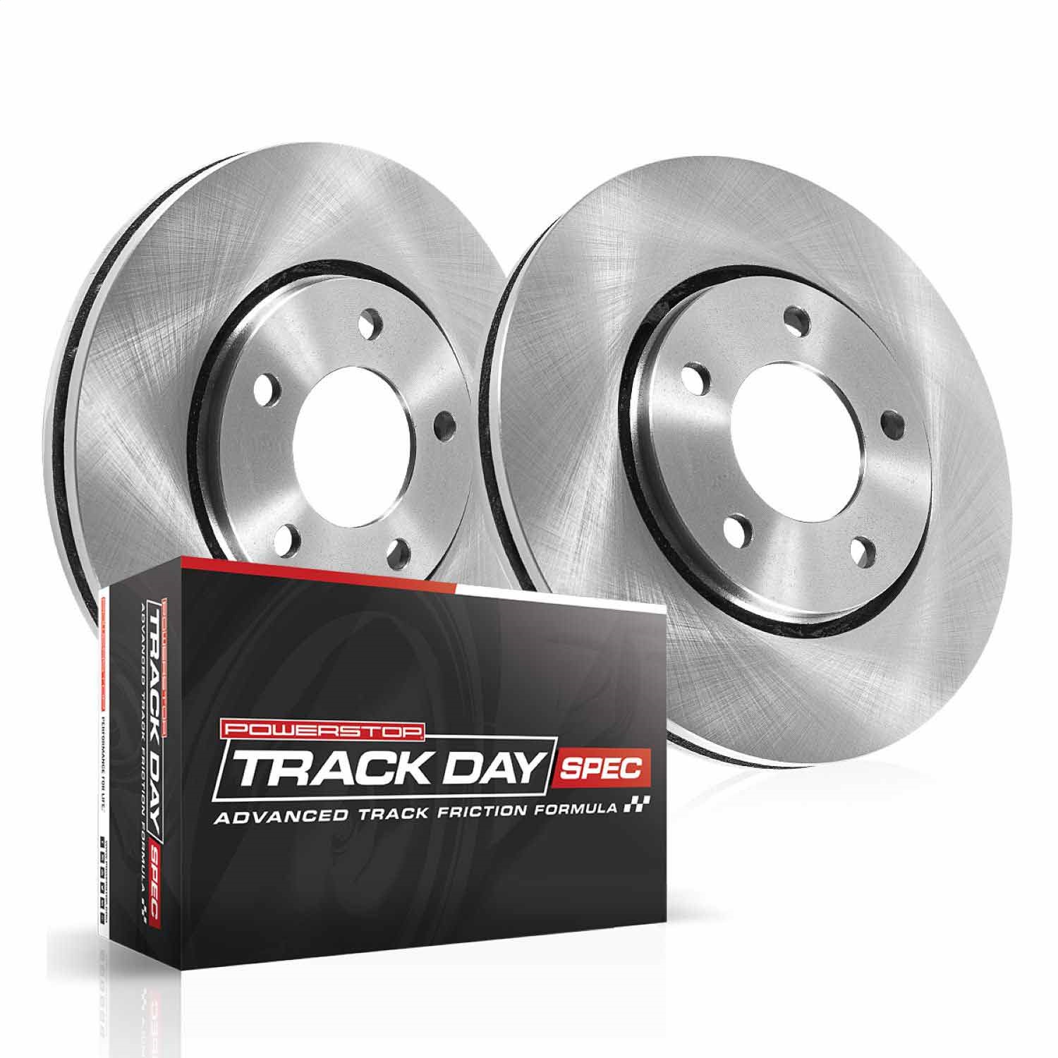 PowerStop TDSK156 - Power Stop 03-06 Mitsubishi Lancer Rear Track Day SPEC Brake Kit