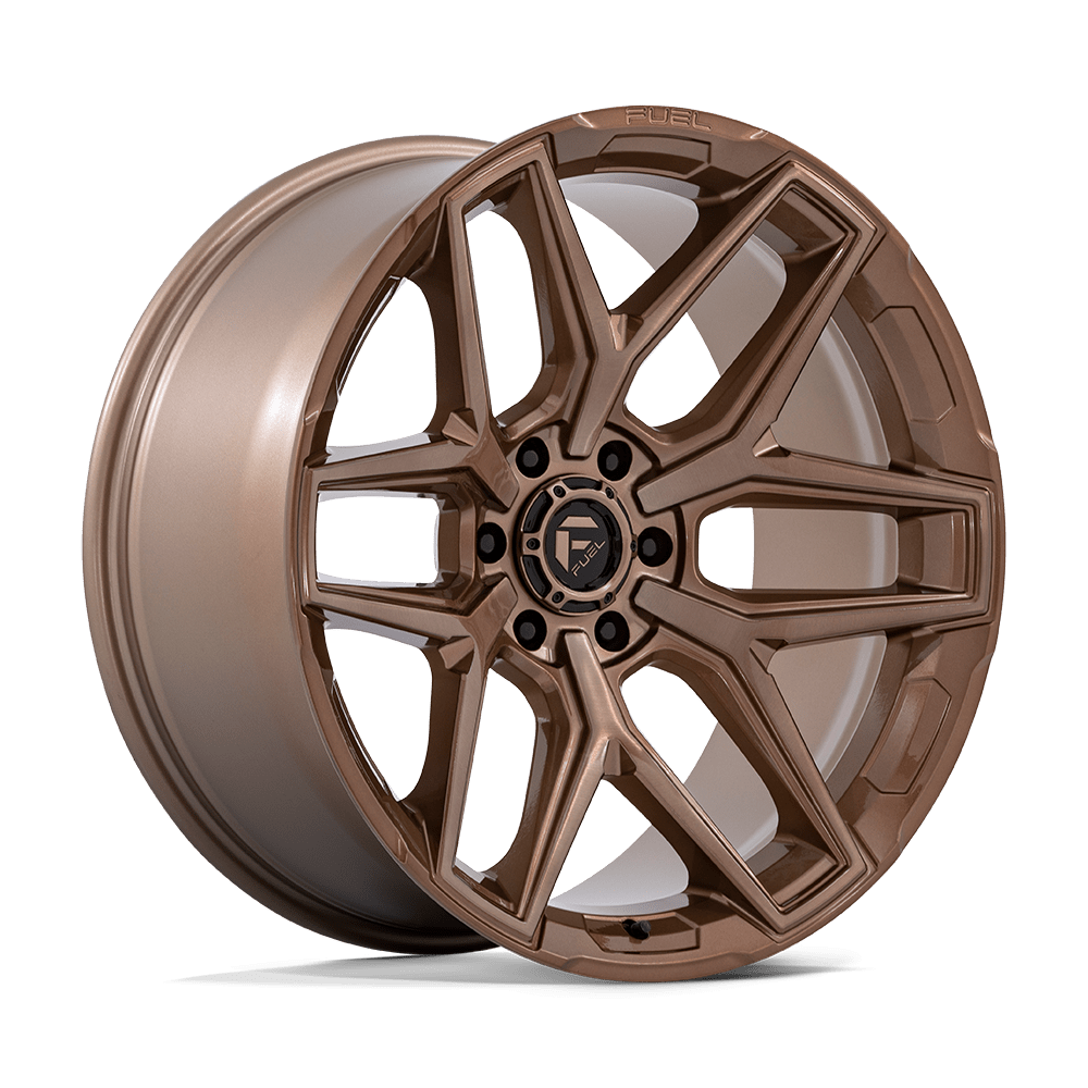 Fuel Wheels FC854ZR22956320 - Flux 22X9.5 Platinum Bronze