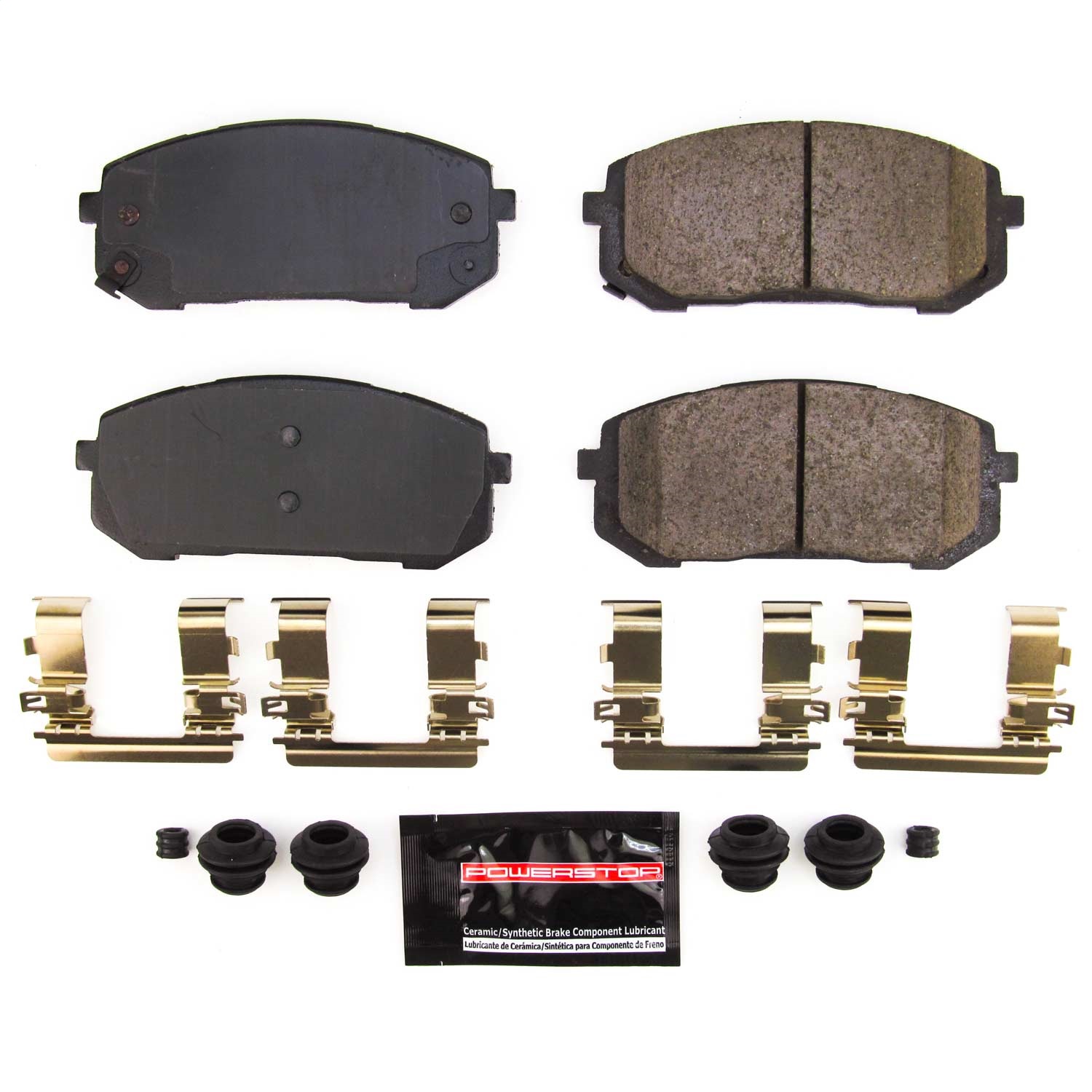PowerStop Z23-8003 - Power Stop 21-22 Hyundai Elantra Front Z23 Evo Sport Brake Pad w/Hardware