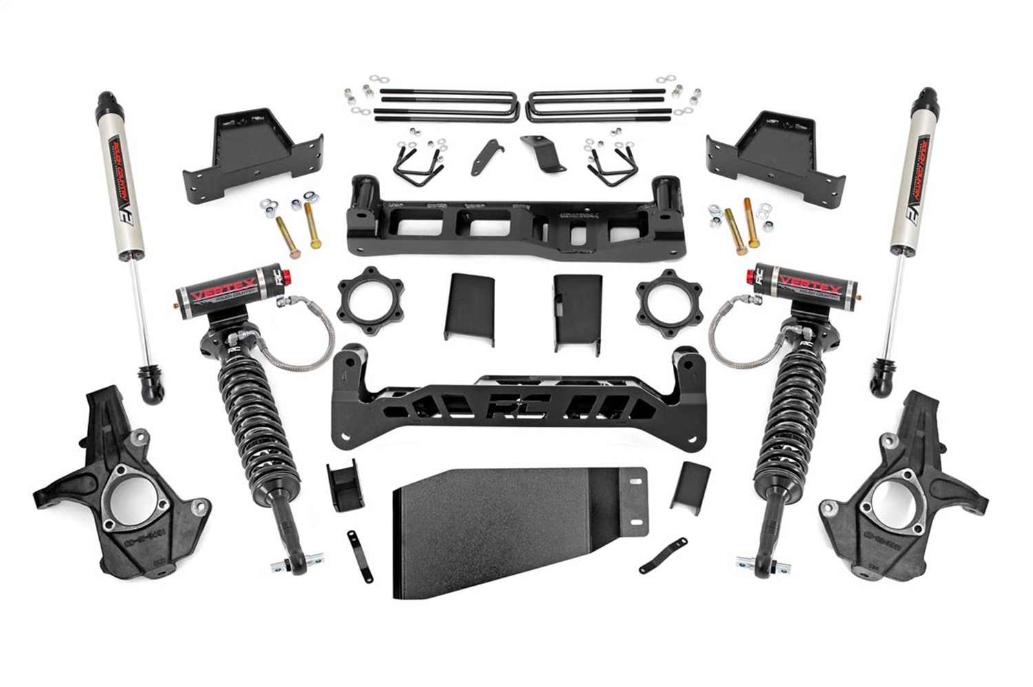 Rough Country 26457 - 7.5 Inch Lift Kit - Vertex/V2 - Chevy/GMC 1500 4WD (07-13)