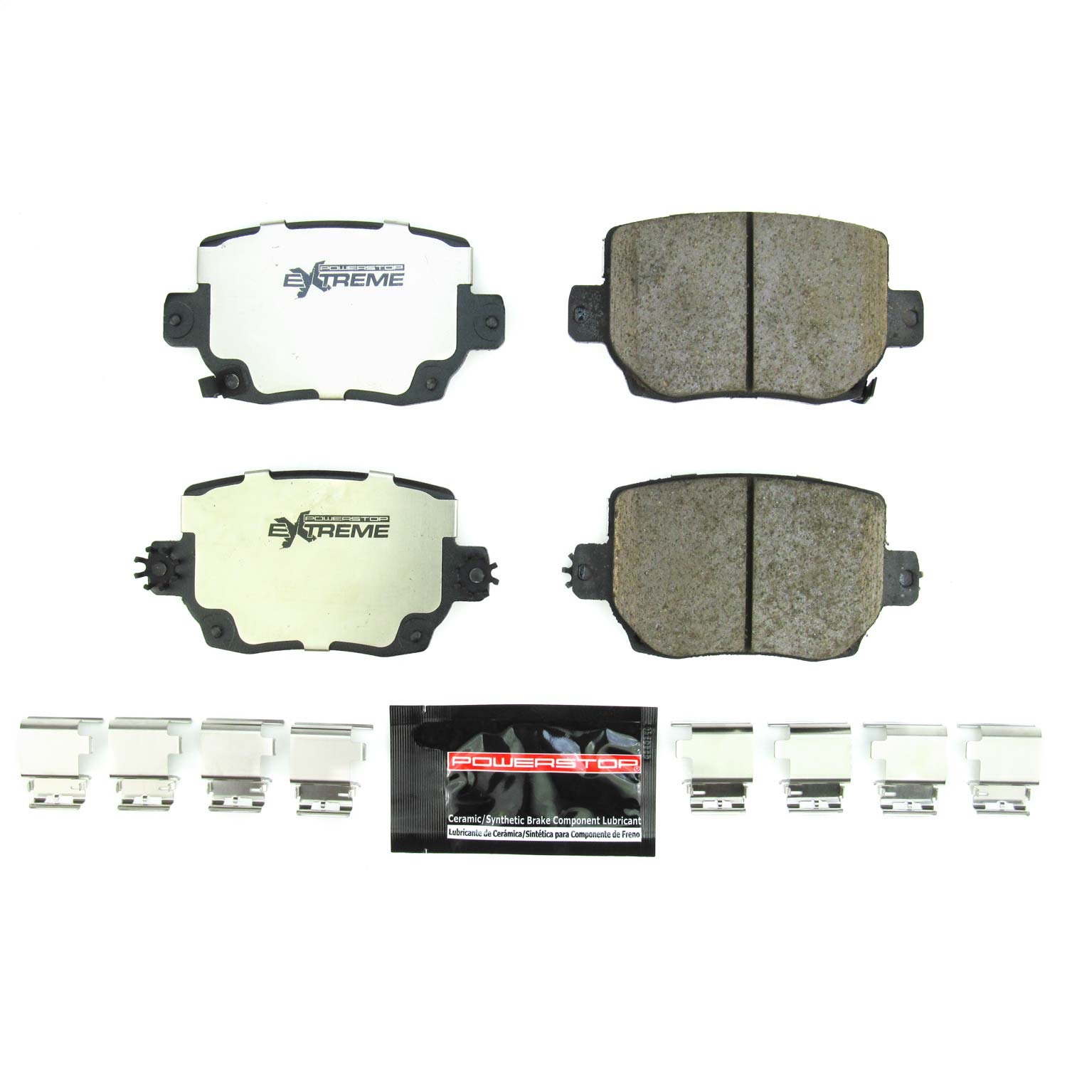 PowerStop Z26-2387 - Power Stop 20-21 Tesla Y Performance Rear Z26 Street Brake Pad w/Hardware PowerStop Z26-2387 - Power Stop 20-21 Tesla Y Performance Rear Z26 Street Brake Pad w/Hardware