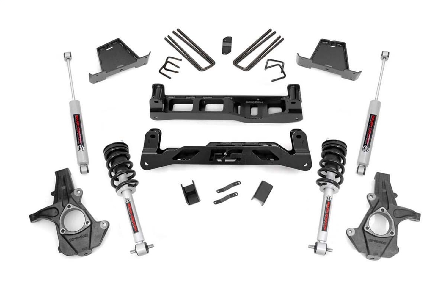 Rough Country 26331 - 7.5 Inch Lift Kit - N3 Struts - Chevy/GMC 1500 2WD (07-13) Rough Country 26331 - 7.5 Inch Lift Kit - N3 Struts - Chevy/GMC 1500 2WD (07-13)