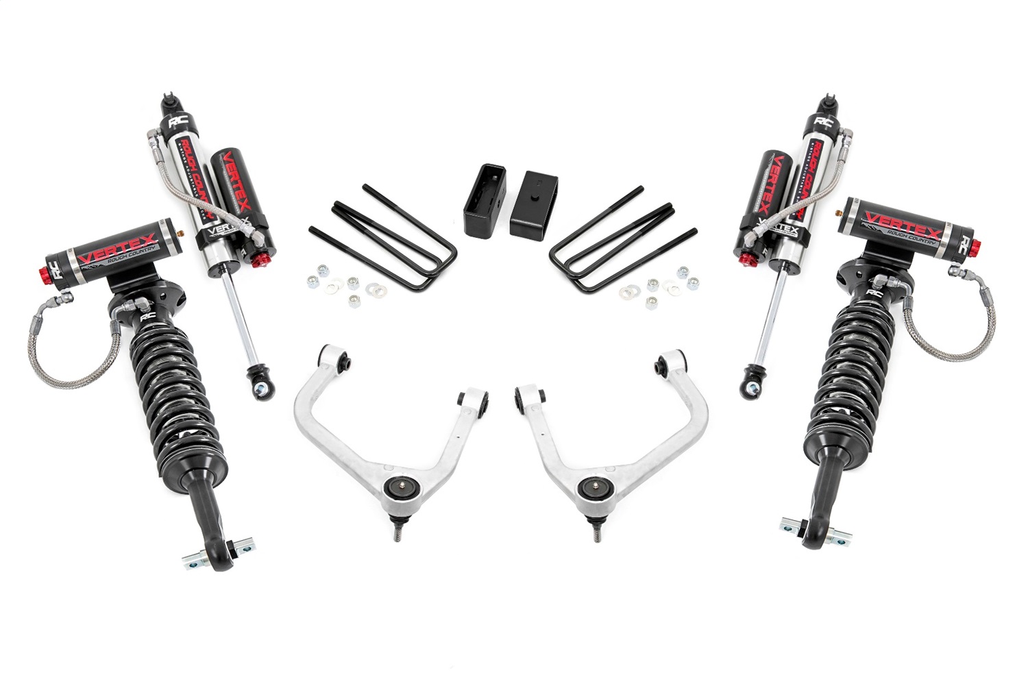 Rough Country 29550 - 3.5 Inch Lift Kit - Vertex - Chevy Silverado 1500 2WD/4WD (2019-2024)