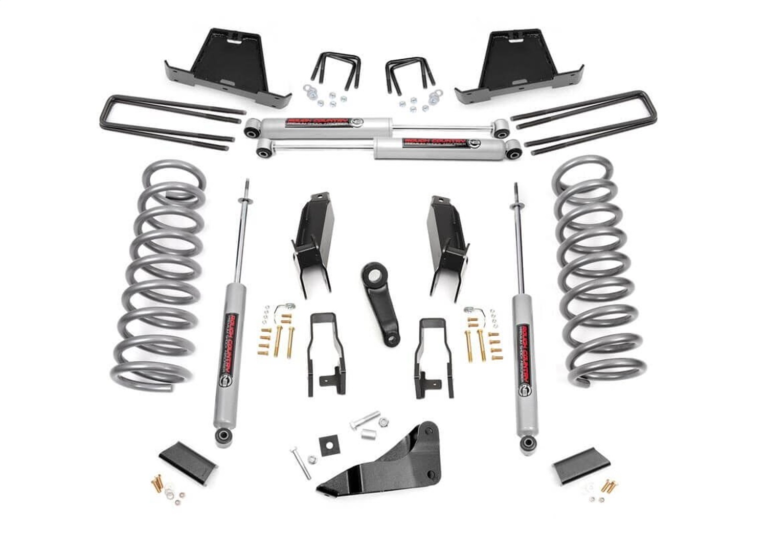 Rough Country 348.23 - 5 Inch Lift Kit - Ram 2500 Mega Cab (11-13)/3500 (11-12) 4WD