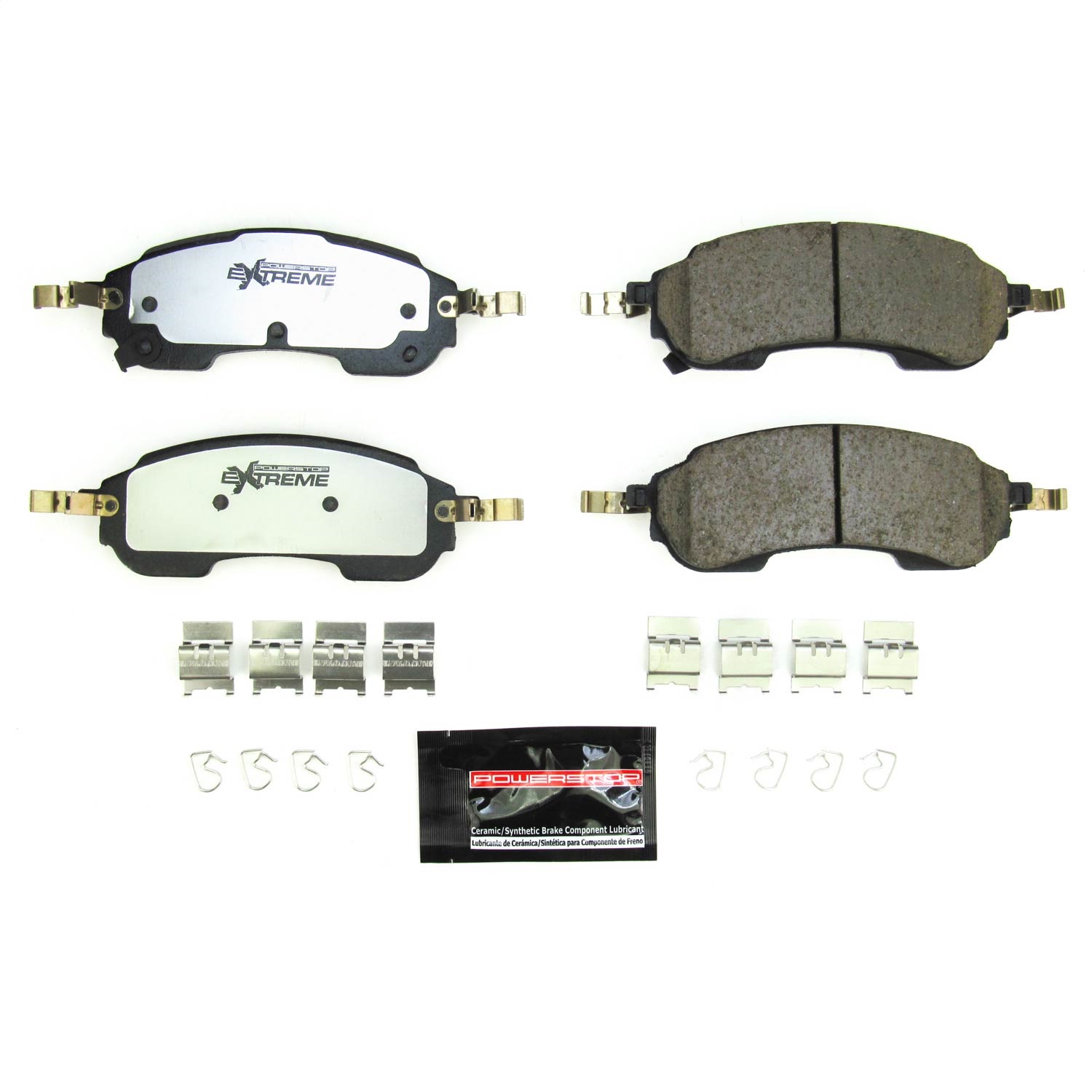 PowerStop Z36-2414 - Power Stop 21-22 Ford Bronco Rear Z36 Truck & Tow Brake Pad w/Hardware