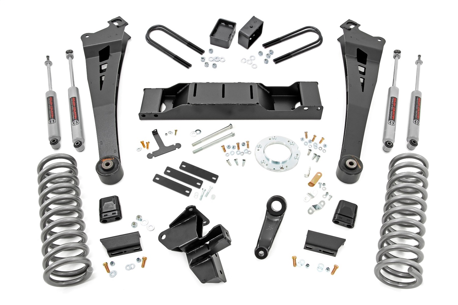 Rough Country 37530 - 5 Inch Lift Kit - Diesel - Non-AISIN - Ram 3500 4WD (2019-2024)