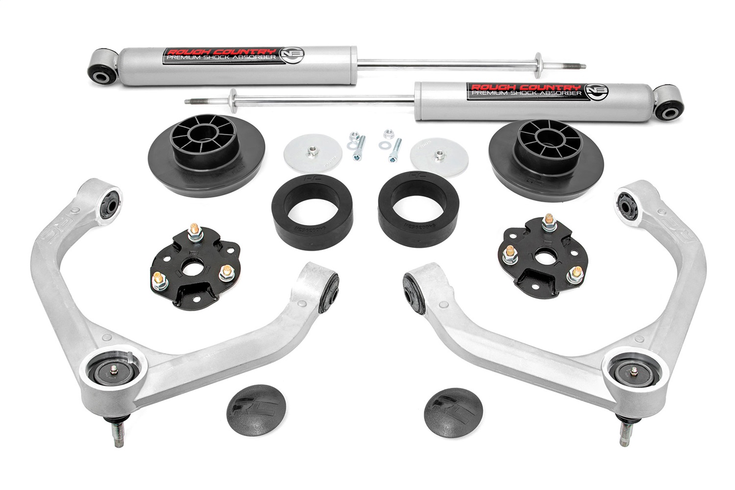 Rough Country 31430 - 3.5 Inch Lift Kit - Ram 1500 2WD/4WD (2019-2025)