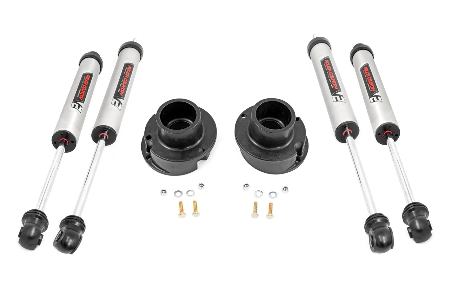 Rough Country 37770 - 2.5 Inch Leveling Kit - RR Leaf - V2 - Ram 2500 (14-24)/3500 (13-24)