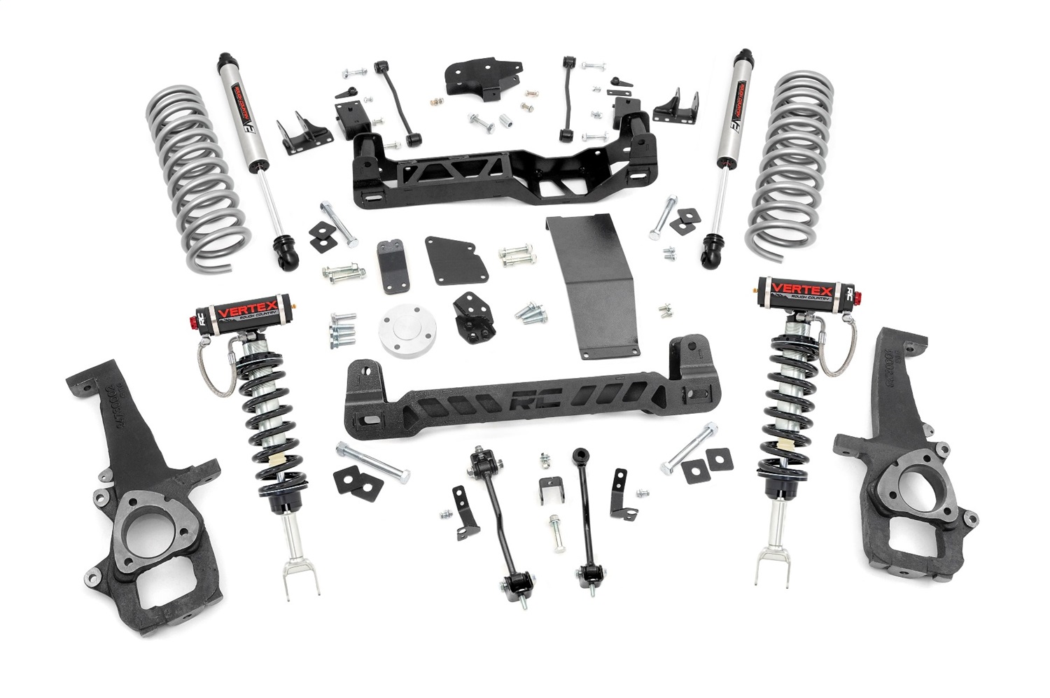 Rough Country 33257 - 6 Inch Lift Kit - Vertex/V2 - Ram 1500 4WD (2012-2018 & Classic)