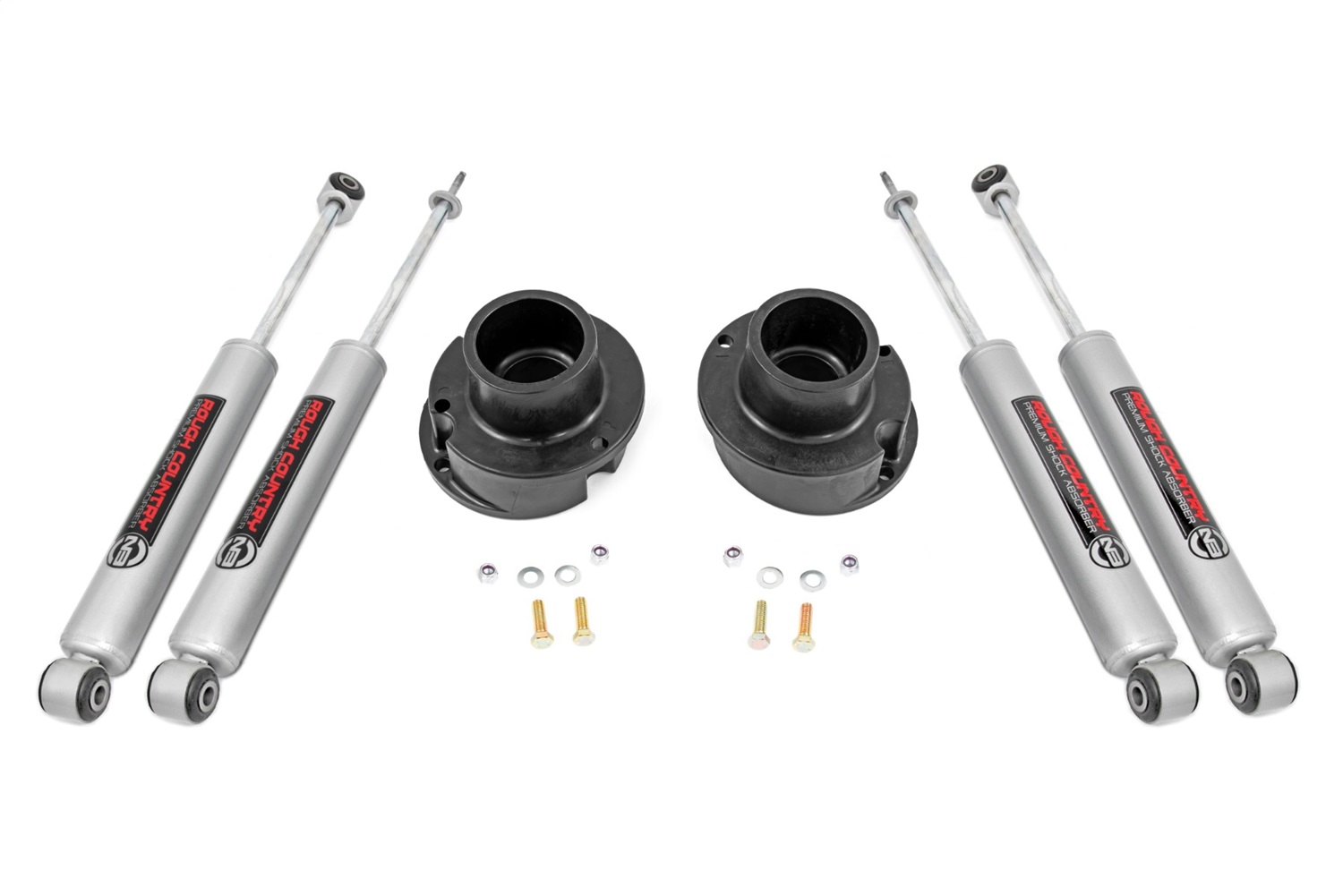 Rough Country 37730A - 2.5 Inch Leveling Kit - RR Leaf - N3 - Ram 2500 (14-24)/3500 (13-24)