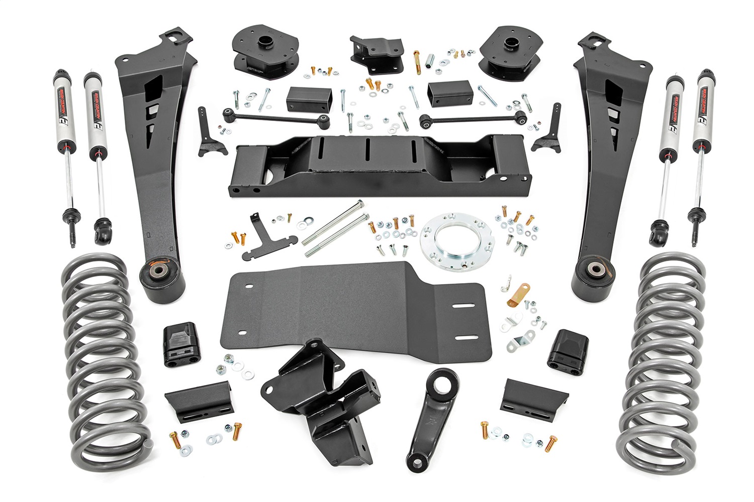 Rough Country 36070 - 5 Inch Lift Kit - Non-AISIN - V2 - Ram 2500 4WD (2019-2024)