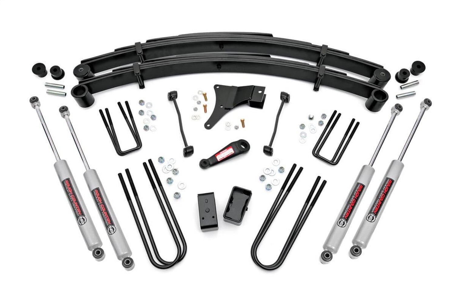 Rough Country 49430 - 4 Inch Lift Kit - Rear Blocks - Ford F-250/F-350 Super Duty 4WD (1999) Rough Country 49430 - 4 Inch Lift Kit - Rear Blocks - Ford F-250/F-350 Super Duty 4WD (1999)