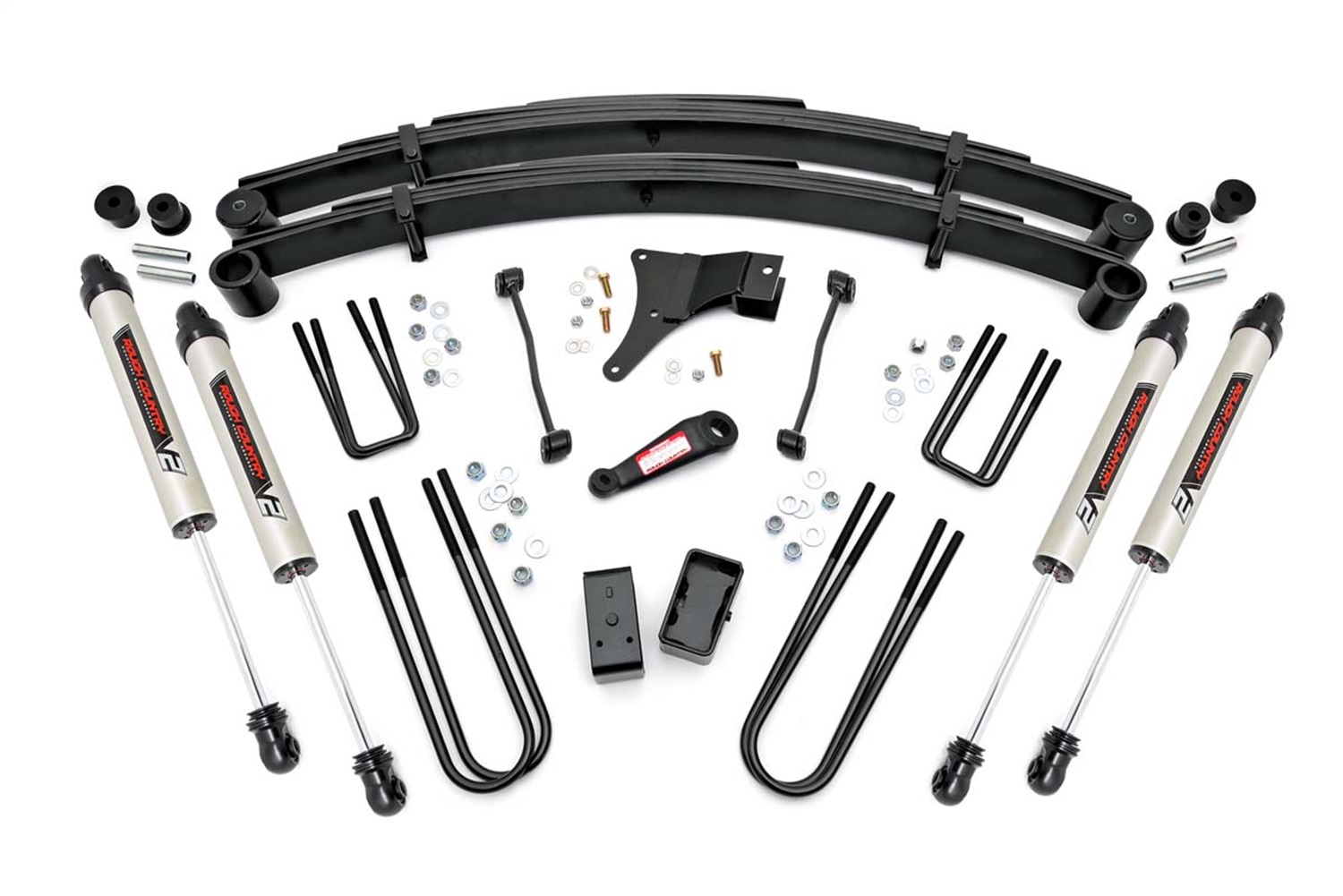Rough Country 49470 - 4 Inch Lift Kit - Rear Blocks - V2 - Ford F-250/F-350 Super Duty 4WD (1999) Rough Country 49470 - 4 Inch Lift Kit - Rear Blocks - V2 - Ford F-250/F-350 Super Duty 4WD (1999)