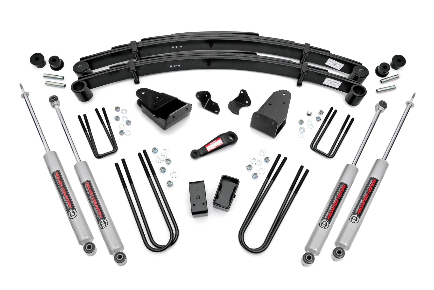 Rough Country 4918230 - 4 Inch Lift Kit - Ford F-350 4WD (1982-1985)