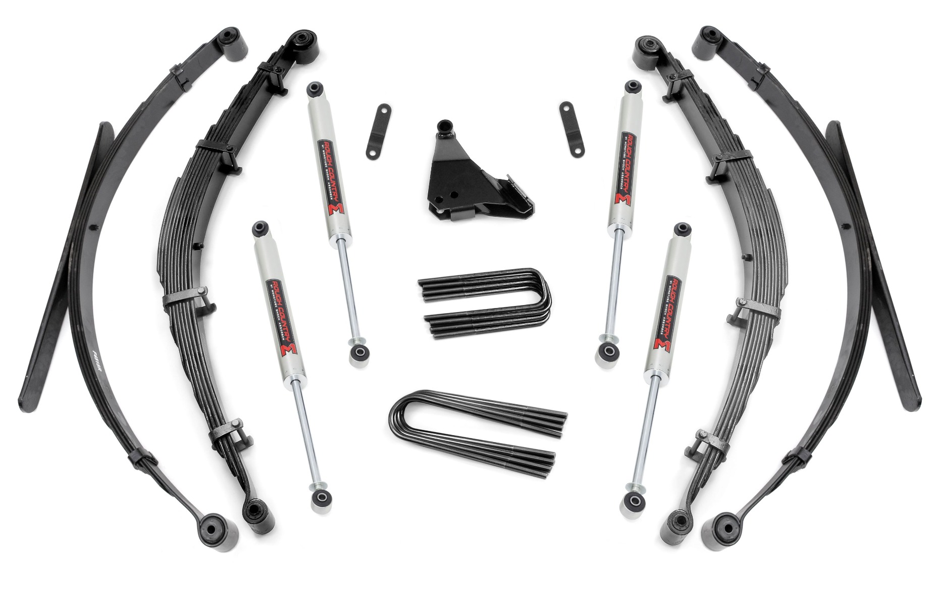 Rough Country 50140 - 4 Inch Lift Kit - Rear Springs - M1 - Ford F-250/F-350 Super Duty 4WD (99-04) Rough Country 50140 - 4 Inch Lift Kit - Rear Springs - M1 - Ford F-250/F-350 Super Duty 4WD (99-04)