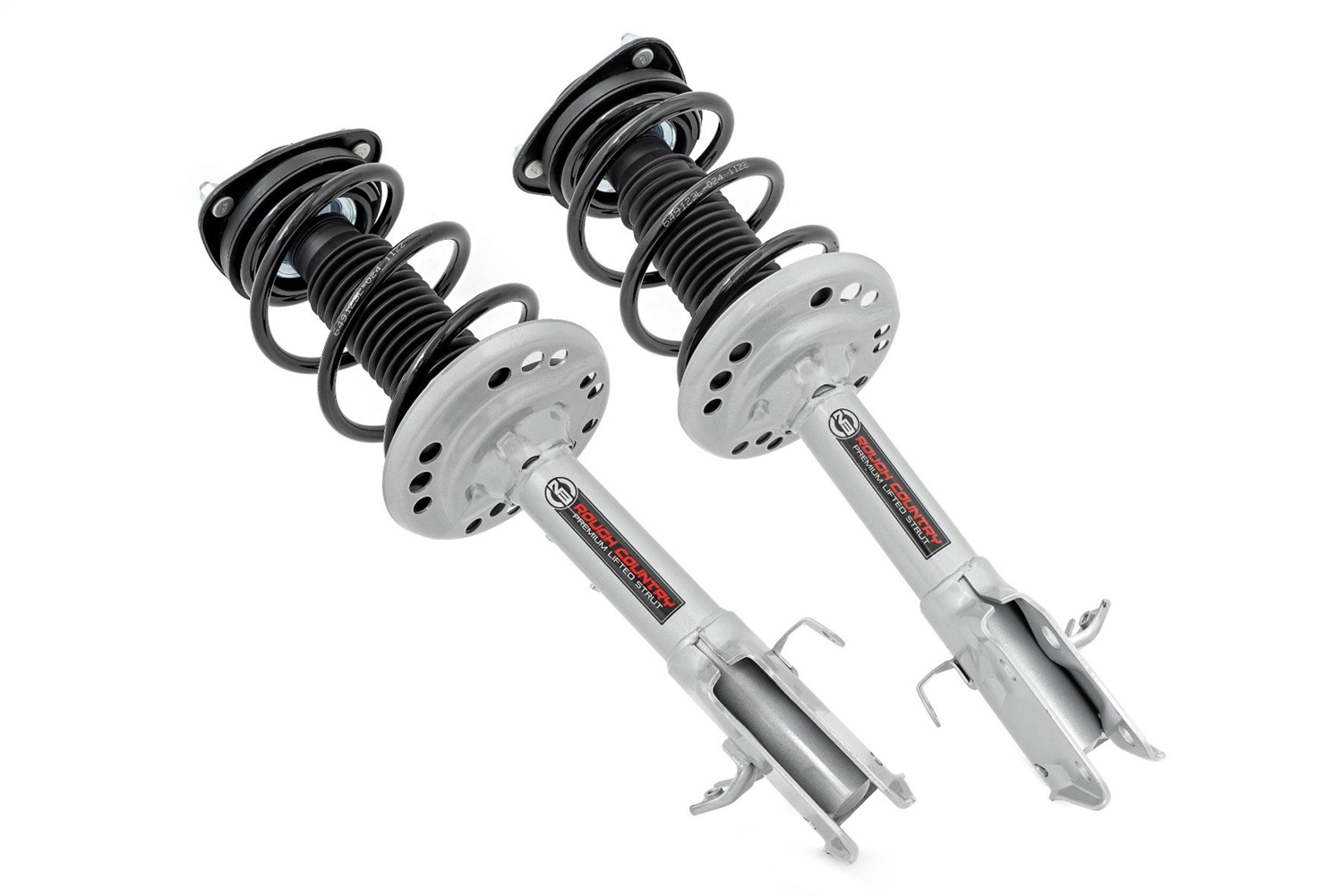 Rough Country 501123 - Loaded Strut Pair - 2 Inch Lift - Front - Subaru Crosstrek 4WD (2018-2023) Rough Country 501123 - Loaded Strut Pair - 2 Inch Lift - Front - Subaru Crosstrek 4WD (2018-2023)