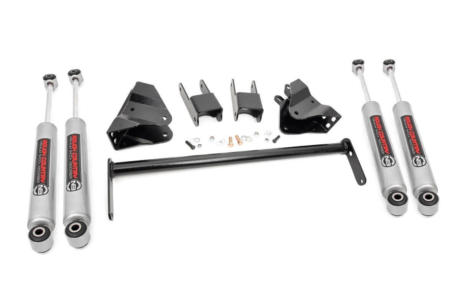 Rough Country 51130 - 2 Inch Leveling Kit - Hanger - N3 - Ford F-250/F-350 Super Duty 4WD (99-04)