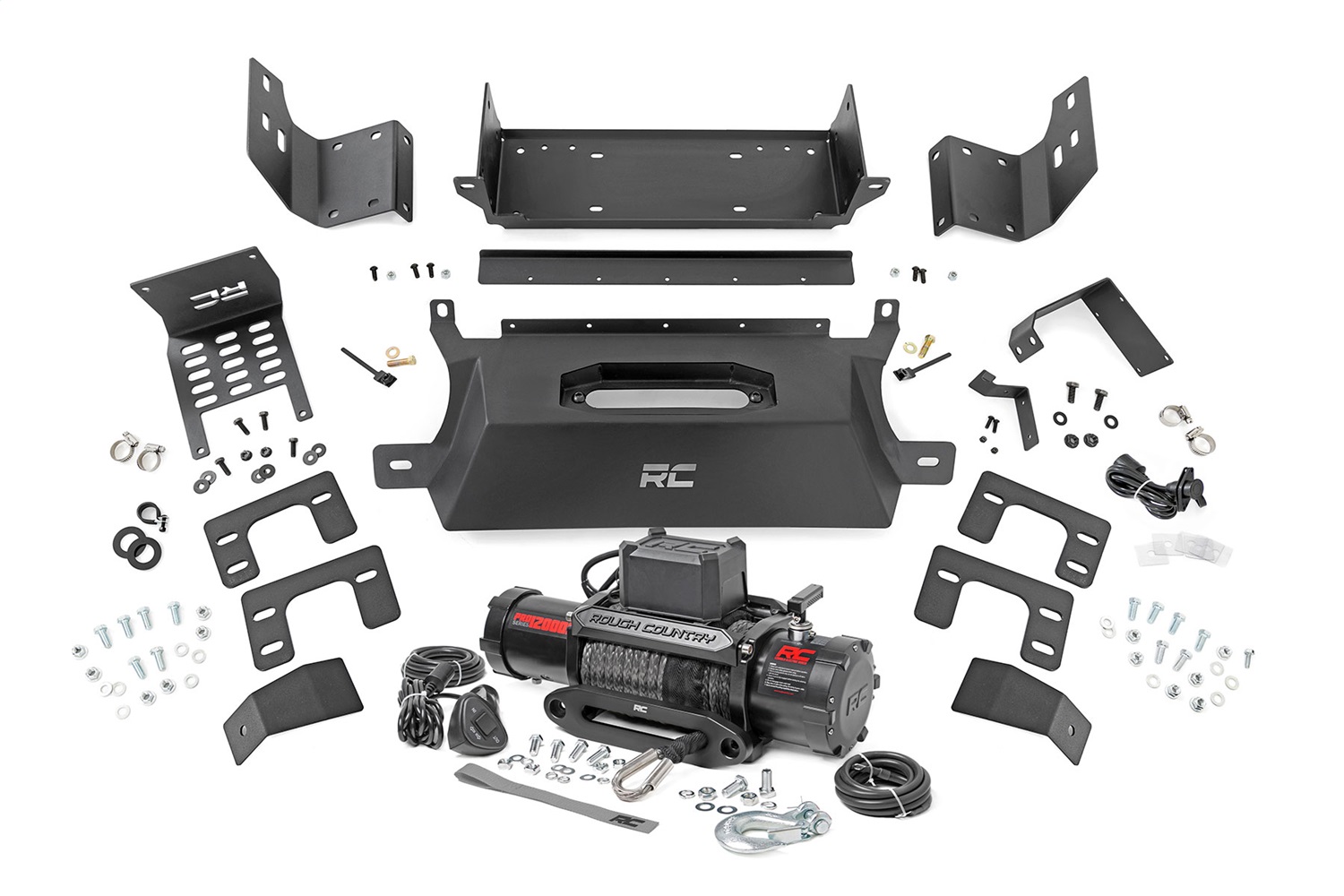 Rough Country 51059 - Hidden Winch Mount - 12000S - Ford Bronco 4WD (2021-2024) Rough Country 51059 - Hidden Winch Mount - 12000S - Ford Bronco 4WD (2021-2024)