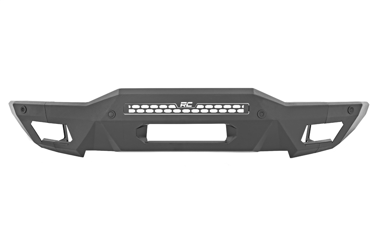 Rough Country 51073 - Front Bumper - Modular - Full Wings - Ford Bronco 4WD (2021-2024)